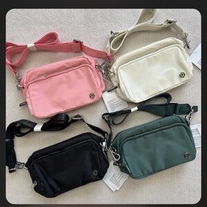 lululemon athletica Crossbody Bags - Pink, Cream, Black, Green
